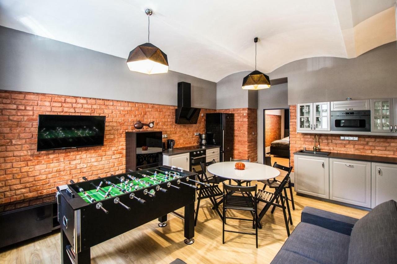 3Bdr Ruterra Apt With Table Football 布拉格 外观 照片
